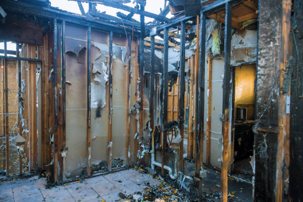 Professional Emergency Fire Cleanup technician working in Mammoth Lakes, CA